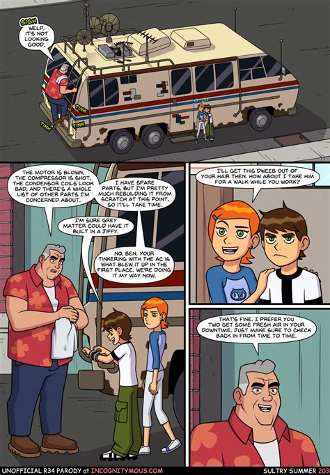 Porn comic Sultry Summer. Chapter 1. Ben 10. Incognitymous..